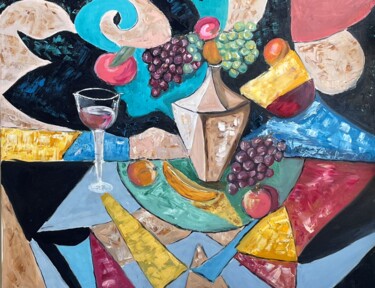 "still Life with Fruit and Wine"