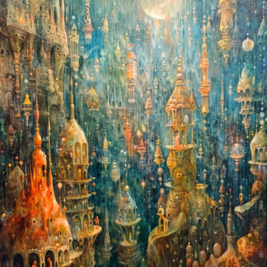 "Flying Towers of the Enchanted City"